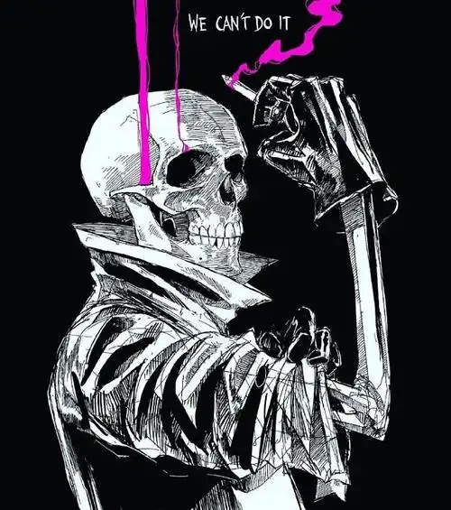 艺术插画丨黑白暗黑系robbowyer