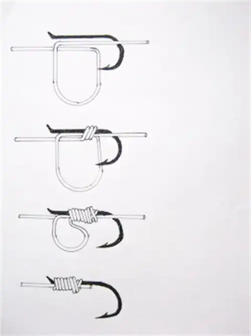 鱼钩的十三种实用绑钩方法你的鱼钩绑好了么