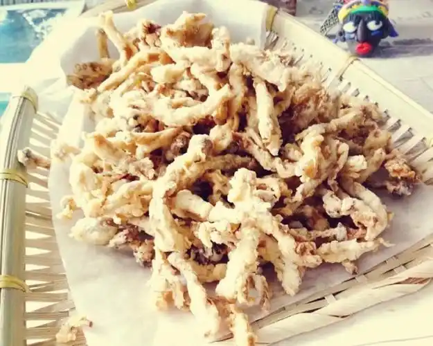 脆炸蟹味菇(超好吃超简单)的做法