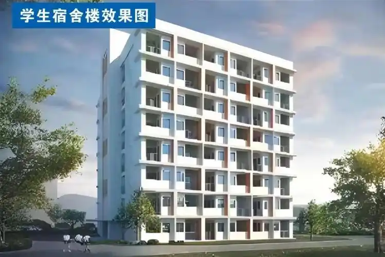 新建宿舍楼效果图新建宿舍楼效果图新建地下停车场效果图5推进学生