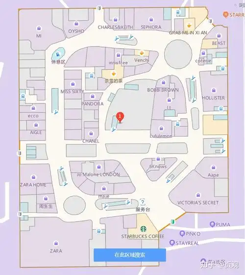 万象天地一层商业分布■ 高新万达广场■ momopark一层商业分布在