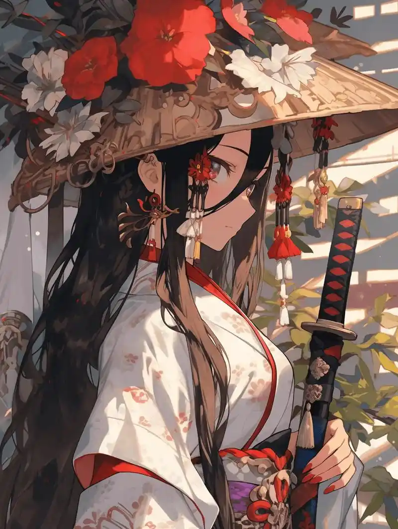 小侠女.#国风插画 #动漫美图 #优质头像 #二次元图片 - 抖音