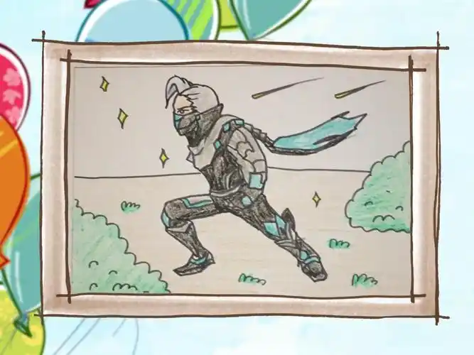 秒懂暗隐猎兽者-兰陵王简笔画