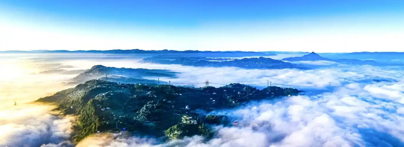 合江:赤水河晨光美如画