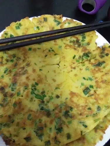 手机用户2722_w8c1做的玉米粉鸡蛋饼