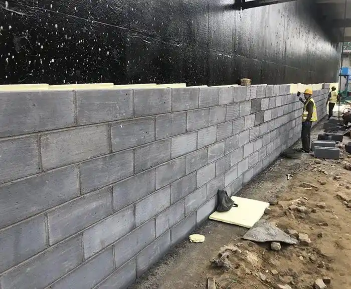 原来地下室防水保护层不止水泥砂浆新材料纳米泡沫混凝土预制板