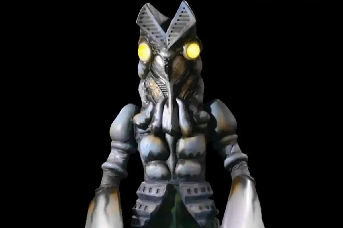 巴尔坦星人(初代奥特曼怪兽图鉴2) 别名:宇宙忍者 身高:50米 体重