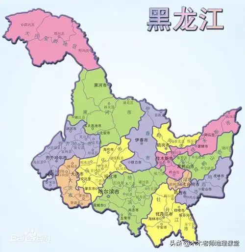 黑龙江省车牌字母分布图(黑龙江车牌字母代码与人口)(2)