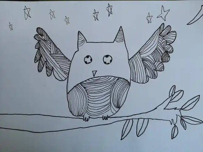 舞动的线条,巧绘黑白的世界.