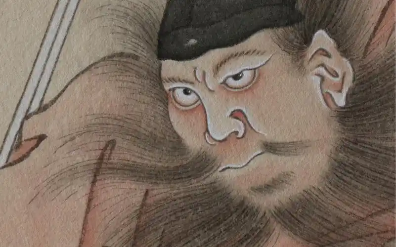 【国画】工笔钟馗