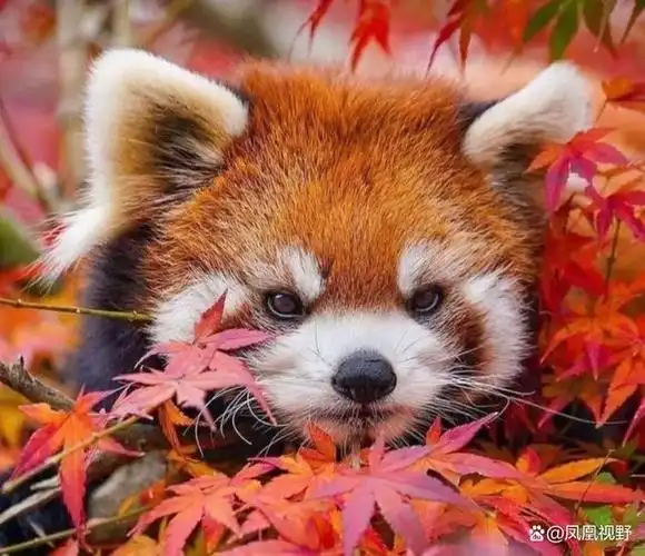 小熊猫萌萌的可爱