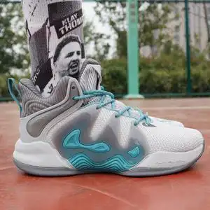 2021年新款安踏篮球鞋kt汤普森见山1代要疯实战男缓震112141609