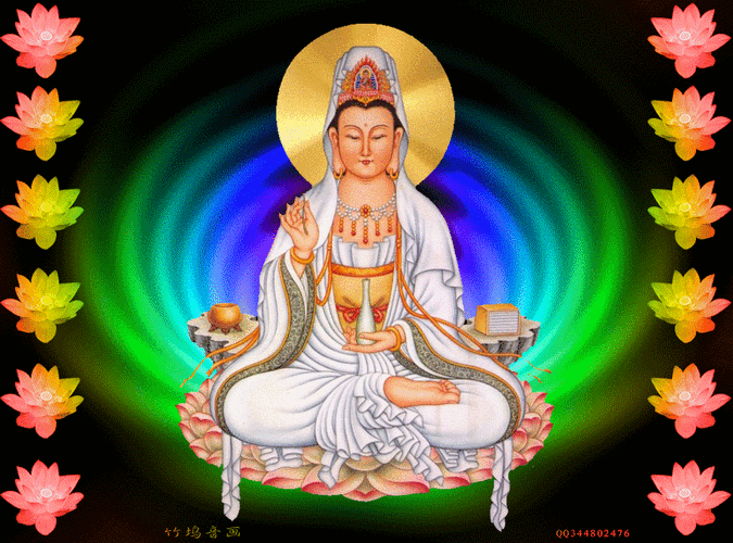 观音佑你花开富贵平安一生!