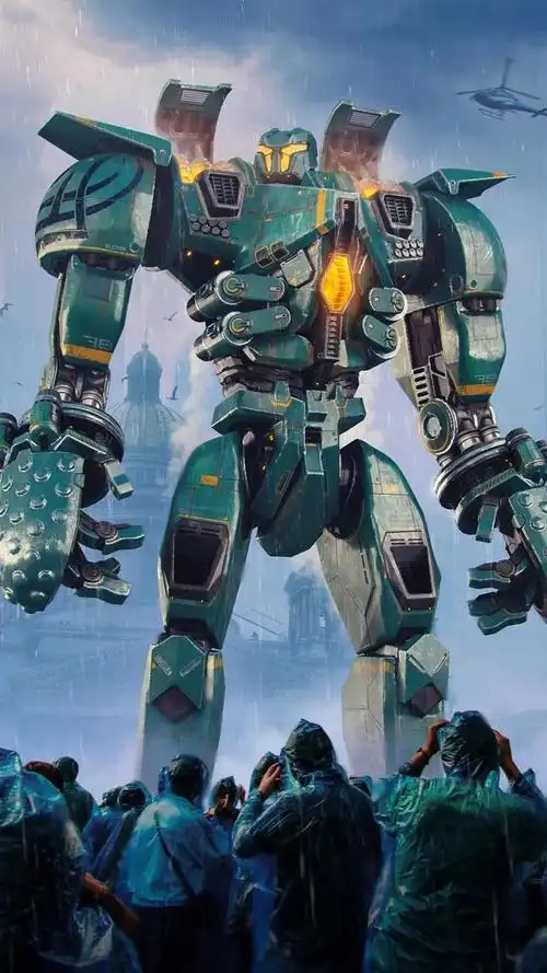 环太平洋的所有机甲合集(高清环太机甲合集)(9)