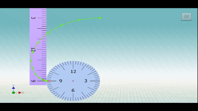 张富清老师的教学档案柜 摆线与渐开线 gif