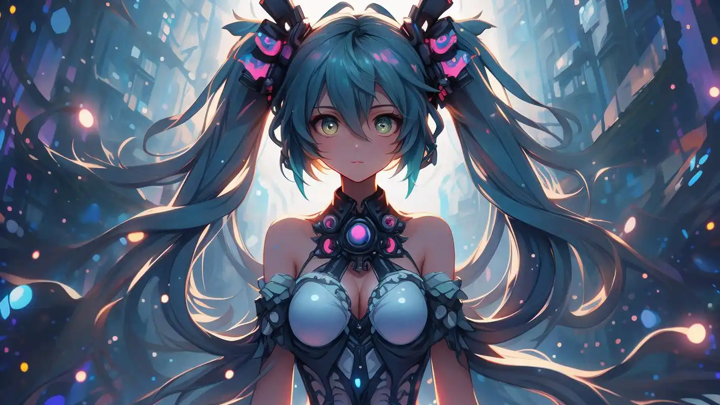 初音未来动漫星空壁纸90梦幻又浪漫