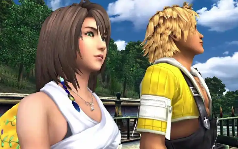 ff10尤娜提达大笑