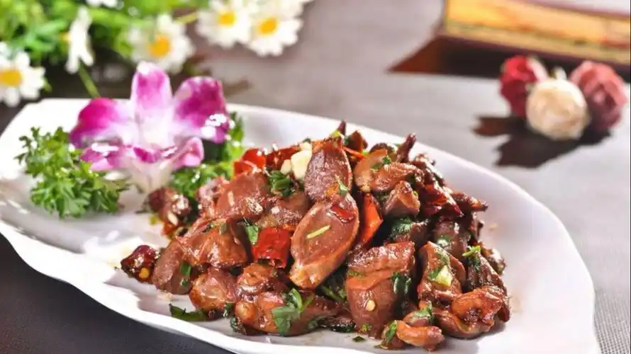 孜然鸡胗的做法