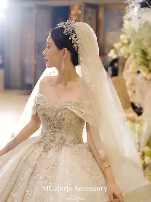 奢华欧式主纱新娘造型