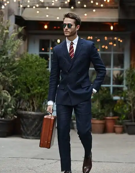 男人穿西装好看不在颜值,在细节搭配,你会多少种穿搭?
