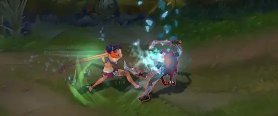 lol英雄联盟泳池派对剑姬皮肤lol泳装菲奥娜皮肤预览