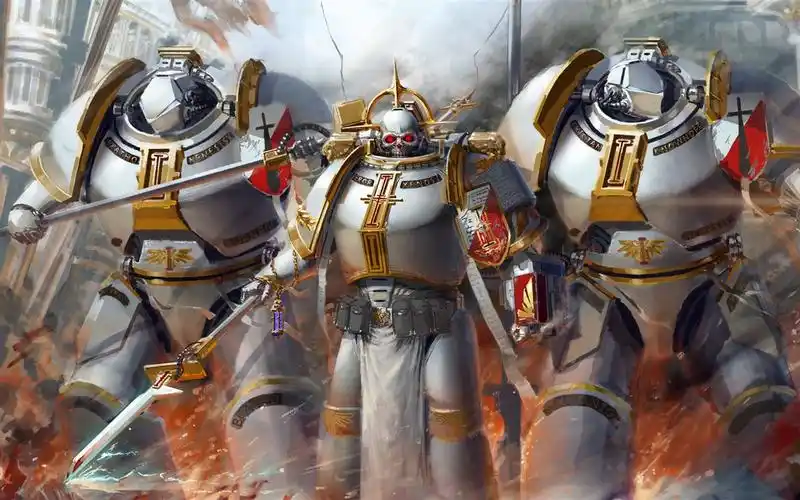 战锤40k,灰骑士,艺术图片 壁纸 - 1280x800