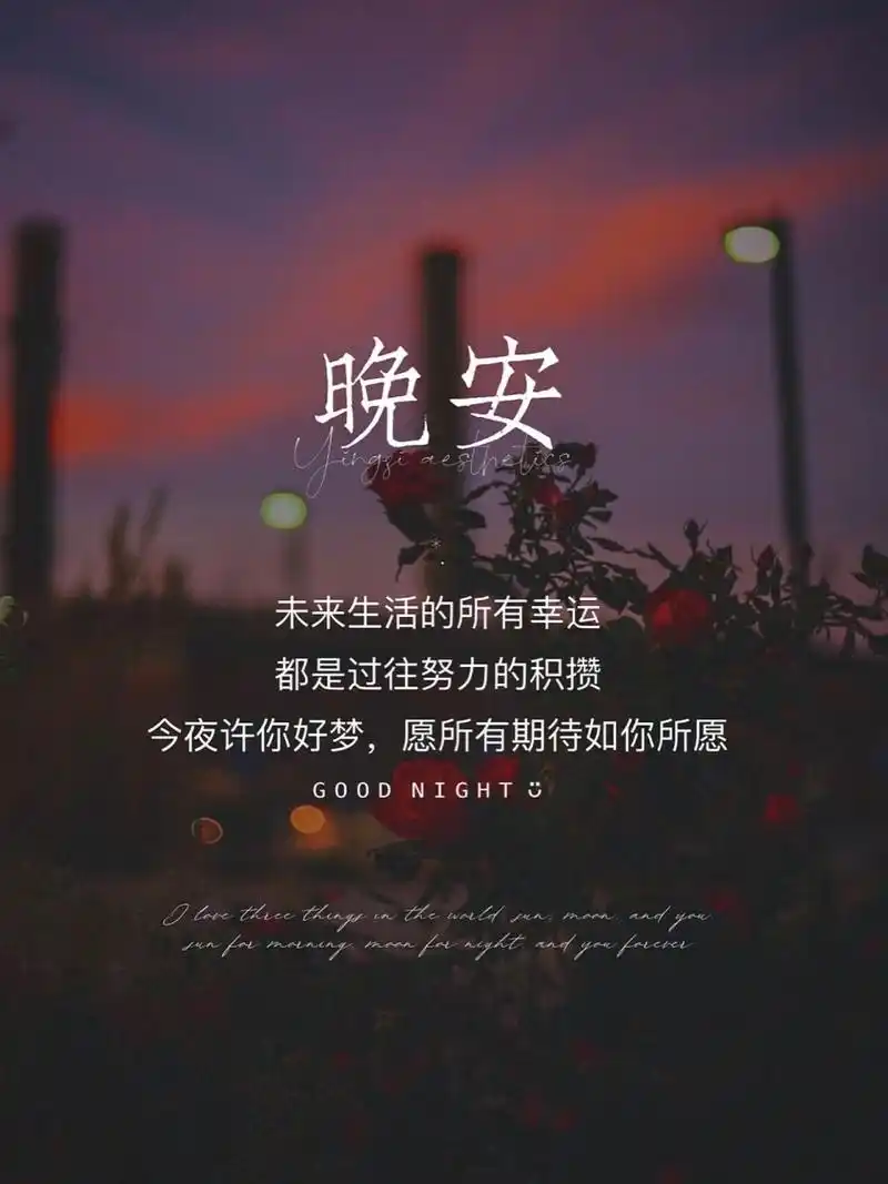 晚安日签心语|晚安文案图片素材|温柔成长 低级的欲望放纵即可获得