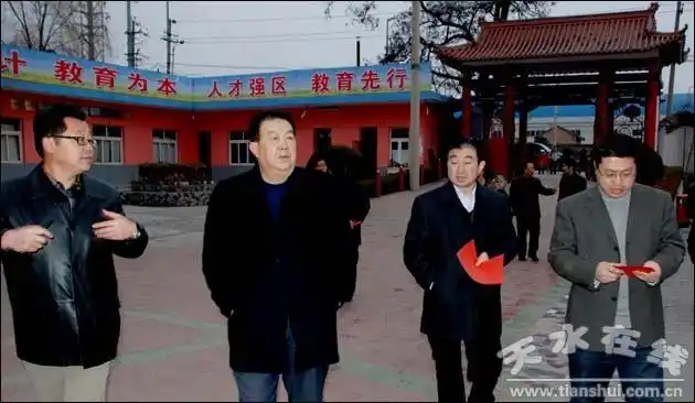 省教育厅厅长白继忠在天水调研霍卫平陪同组图