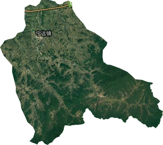 宁远镇高清卫星地图