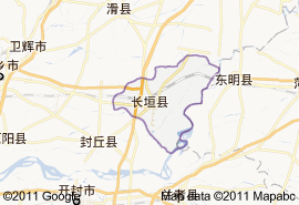 长垣县地图