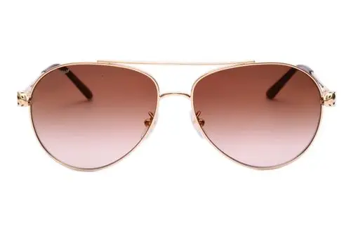 2020春夏新品cartier/卡地亚太阳镜男女款经典豹子头飞行员墨镜防紫外