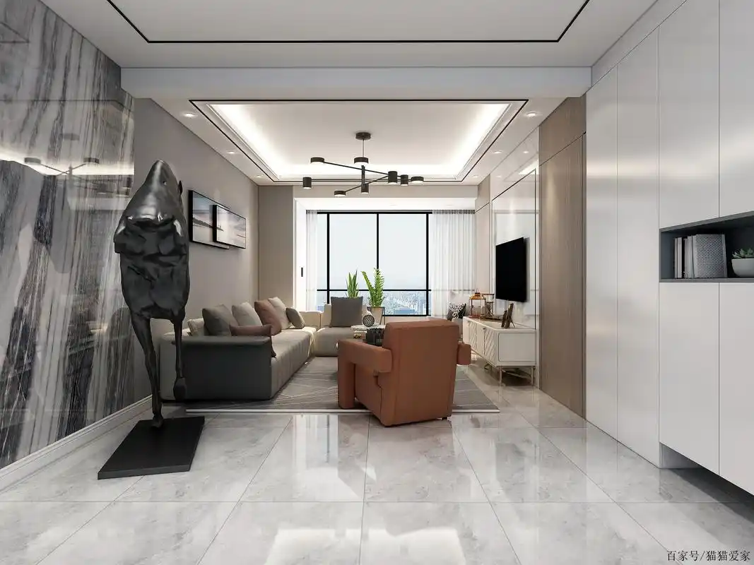 2021年流行的装修风格,三居室极简风格装修案例实景图鉴赏!