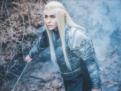 王者荣耀cos 后羿 精灵王