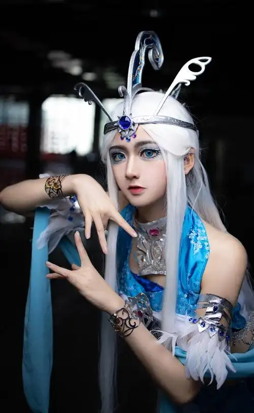 cos:秦时明月雪女,漫展返图_手机搜狐网