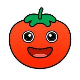 西红柿卡通人物简笔画