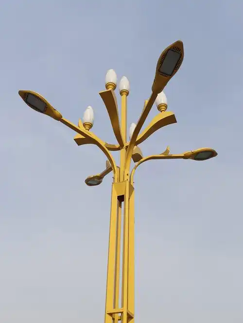 设计 个性led不规则创意路灯定制10米平臂路灯灯杆光效市政工程路灯6