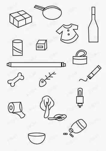 物品简笔画 物品简笔画图片大全