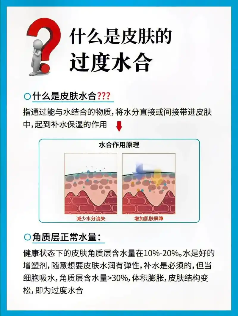 有些人皮肤出现干燥就拼命的强补水, - 抖音