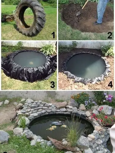 4步diy打造庭院"小鱼池",享受满满的制作乐趣吧
