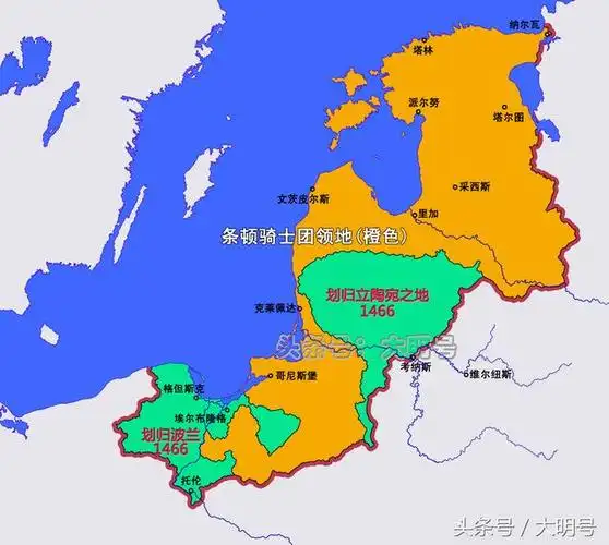 德国历史地图系列——东普鲁士的前世今生,德意志人的伤心地