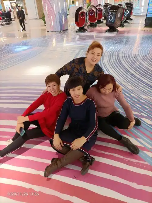 姐妹六人开心快乐的游玩盛京老街.留下美好的回忆!2020.11.26