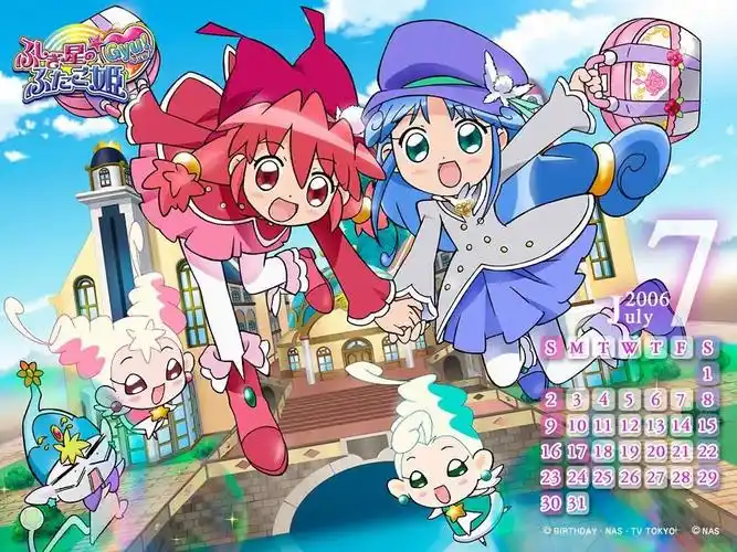 神秘星球孪生公主gyu! 为什么莲音和法音的衣服都换了?