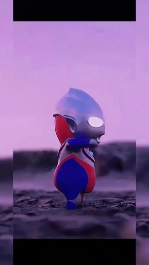 奥特曼#这么萌萌的迪迦奥特曼你们喜欢吗