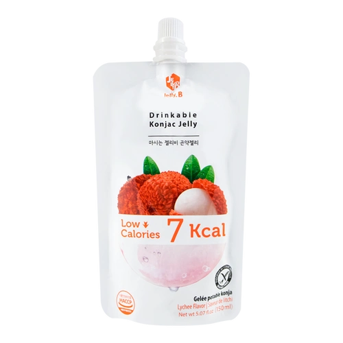 low calories konjac jelly drink apple flavor 150ml