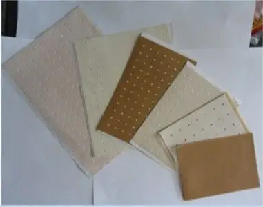 山东膏药布厂家生产黑膏药托 膏药背贴 强粘.