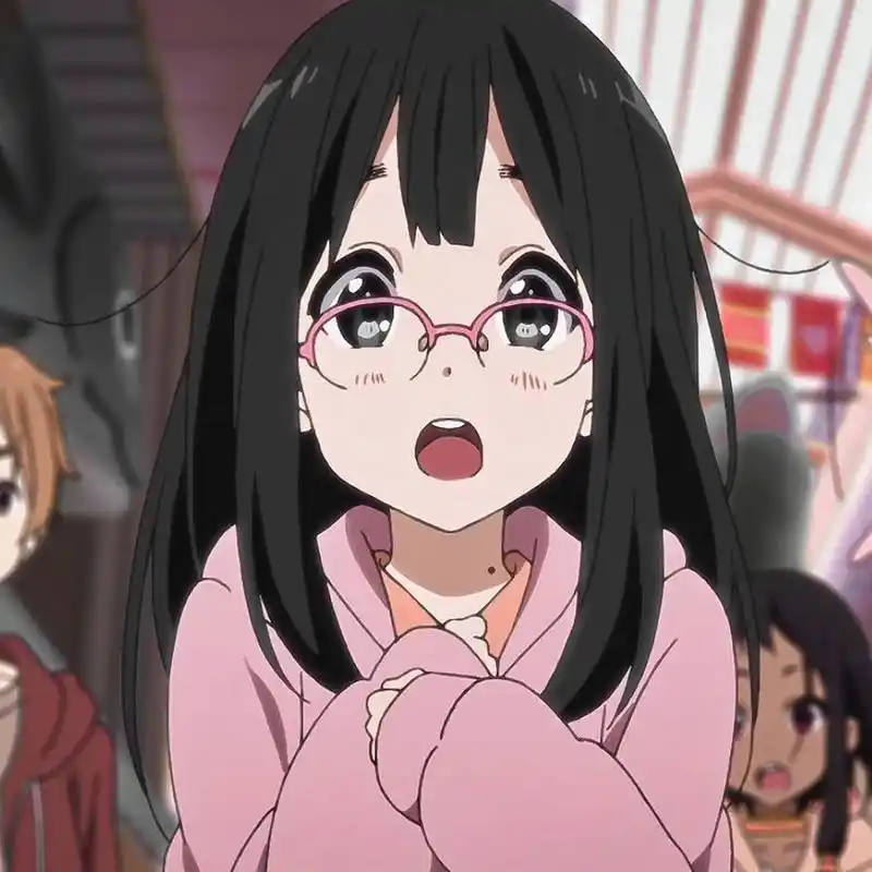 动漫头像「玉子的爱情故事」 眼镜妹玉子~ 自截自调 二传注明 礼貌