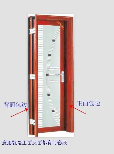 铝合金门双包边是什么样的