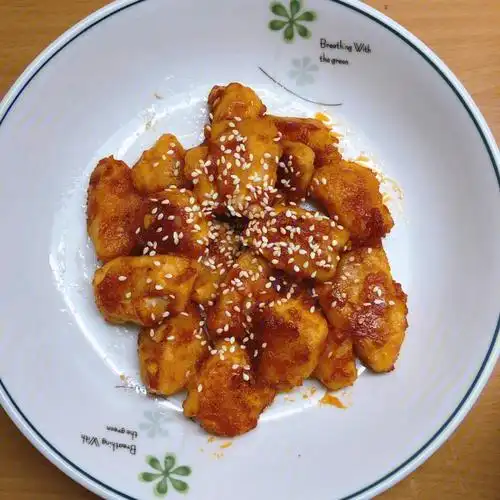 宿舍一人食简单快速糖醋鸡胸肉