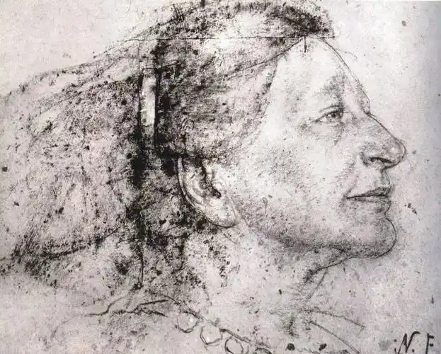 大师素描手稿精选一尼古拉费欣