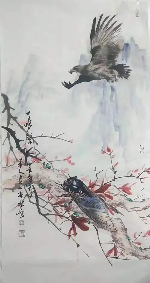 当代画蝉第一人是谁当代画家柳平